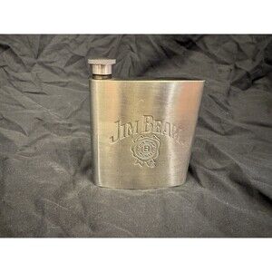 Jim Beam Stainless Steel Flask